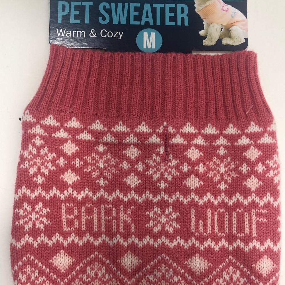 Pet Holiday Sweater Medium - Picture 7 of 10